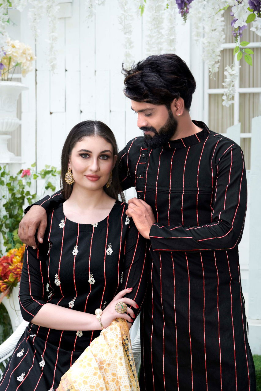 Ram Leela 3 Exclusive Designer Festive Wear Cotton Stylish Couple Latest Collection